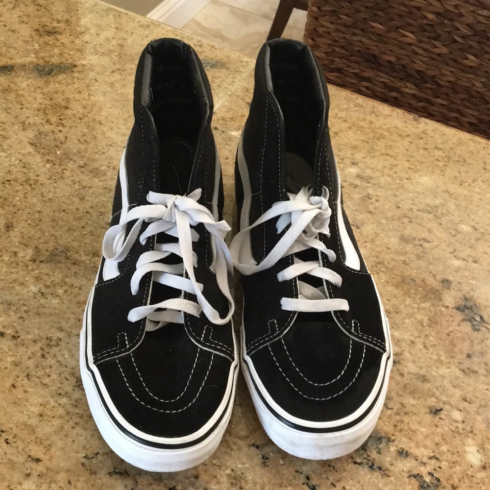 Men’s vans high top skate shoe size 10.0
